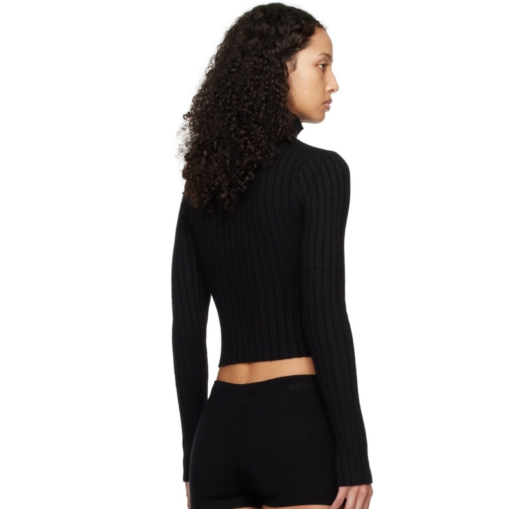 GUIZIO Black Nell Zip Up Size XS - Picture 4 of 9